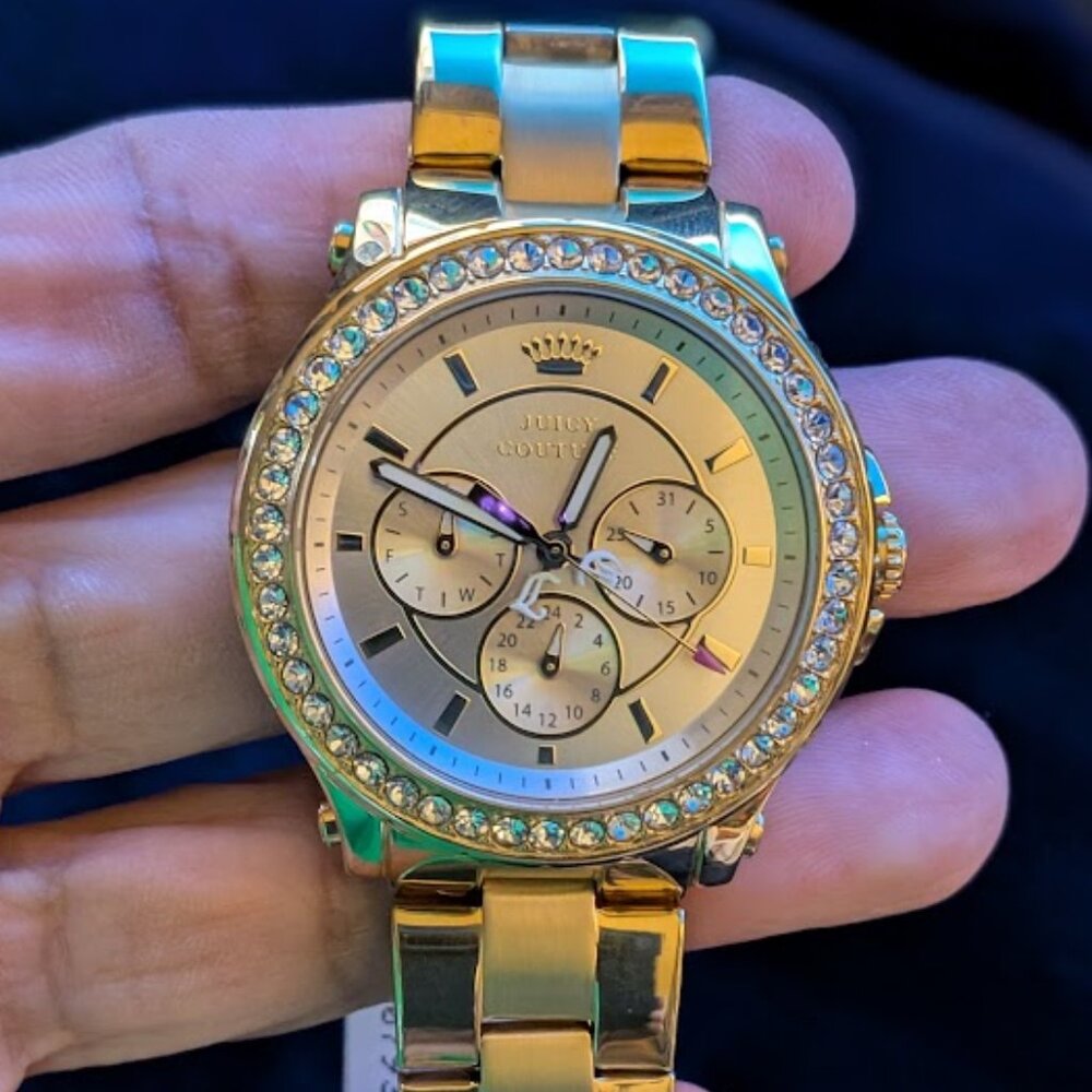 ⬇️PD⬇️JUICY COUTURE W/R 3ATM ALL STAINLESS STEEL